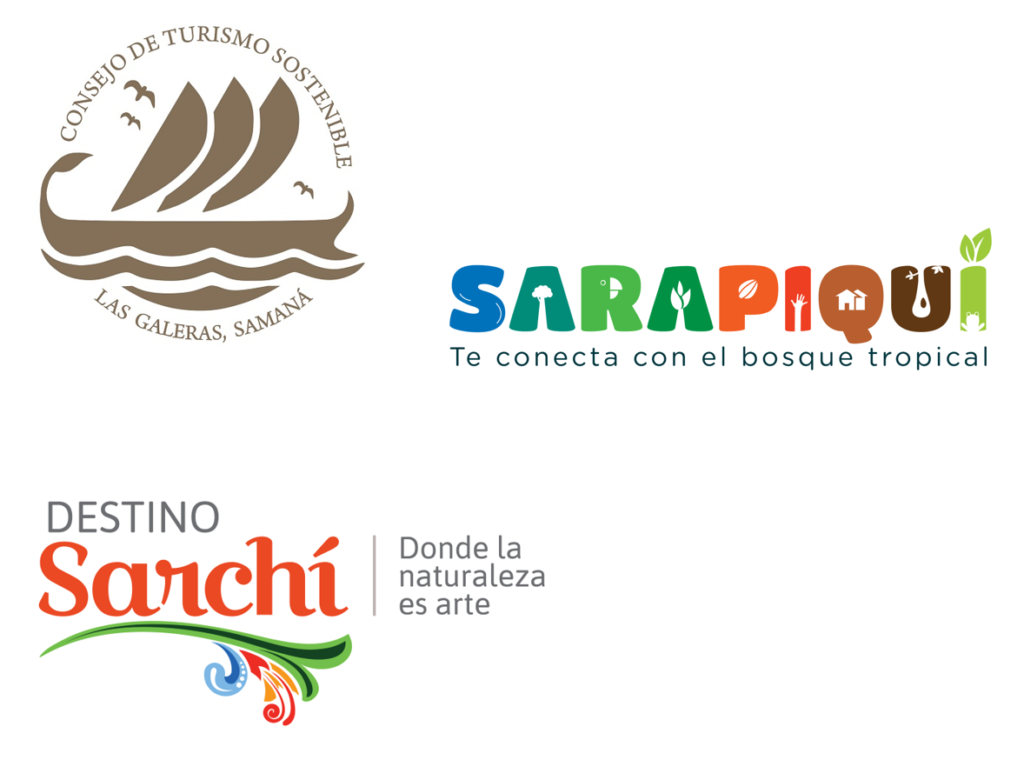 Los destinos asociados Sarchí, Las Galeras y Sarapiquí.